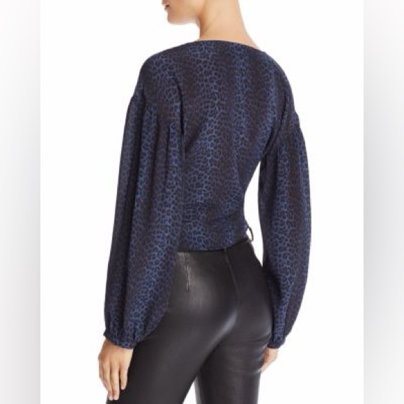 Ramy Brook
Daya Leopard Silk Wrap Top Size XXS - Picture 2 of 10